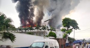 Fire Guts Christ Embassy Church Headquarters