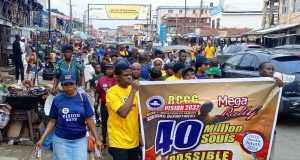 RCCG Region 2 Embark On Rally for Souls, Aims to Reach 40 Million Members by 2032