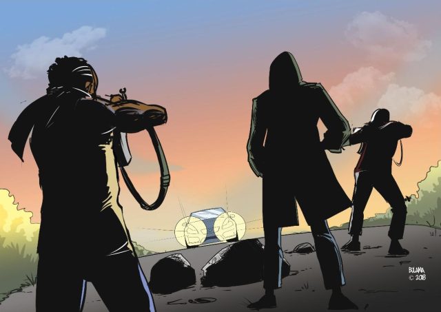 Bandits and unknown gunmen